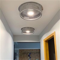 Keg Light Fixture - Repurposed 1/2 bbl Keg (Alternate View 2)