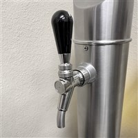 V3S Faucet by CMB with Compact SS Bent Nozzle & Creamer Function (Alternate View 2)