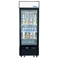 Atosa Upright Freezer/Merchandiser / One Door, Black Cabinet (19.3cuft) - Bottom Mount (Alternate View 1)