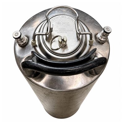 Used 5 Gallon Ball Lock Corny Keg - Single Handle Rubber (Alternate View 2)