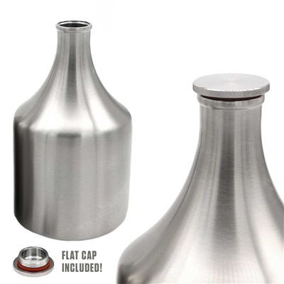 Sparkling Water Maker Gooseneck Growler with Carbonation Cap (Alternate View 3)