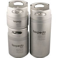 Torpedo 2.5 Gallon Ball Lock Corny Kegs (Stackable Kegs) (Alternate View 2)