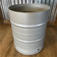 Keg Trash Can - 1/2 bbl Keg Converted to a Trash Receptacle (Alternate View 1)