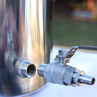 Small Stainless Steel Cold Brew Coffee System with Filter (5.5 Gallon) (Alternate View 2)