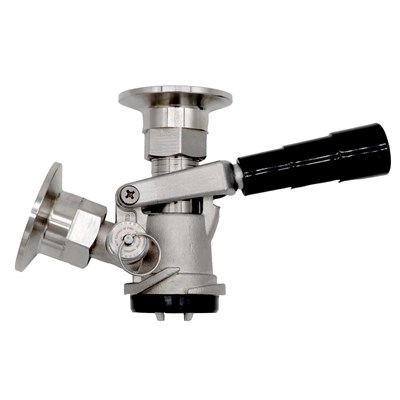 Sanke D Coupler with Tri-Clamp Fittings (SS)