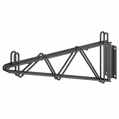 Atosa MWBE224 Double Wall Mount Wire Shelf Bracket, 24 in / 24 in double wall mount wire shelf bracket