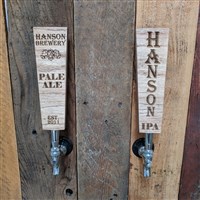 Custom Engraved Wood Tap Handles (Alternate View 1)