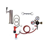 1 Faucet Tower Keg Kit - PIN LOCK / 