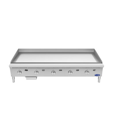 Atosa CookRite ATG-6024-C 60" Thermostatic Chrome Griddle, 150,000 BTU (Alternate View 4)