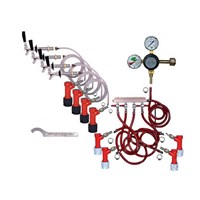 Refrigerator Keg Kit - Taprite Regulator - 4 Tap - PIN LOCK (Alternate View 1)