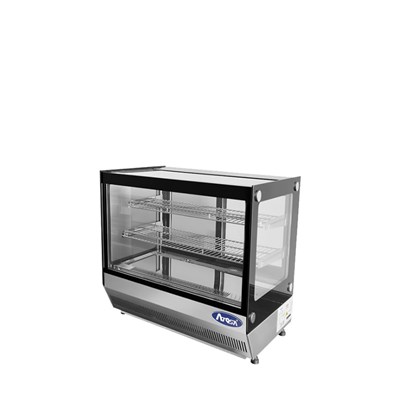 Refrigerated Countertop Merchandiser Display (Curved Glass, 4.2 Cu Ft) (Alternate View 2)