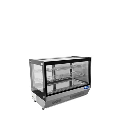 Refrigerated Countertop Merchandiser Display (Curved Glass, 4.2 Cu Ft) (Alternate View 3)