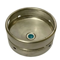 Keg Sink - Top of Keg w/ Dished Keg Bottom (Countertop Mount)