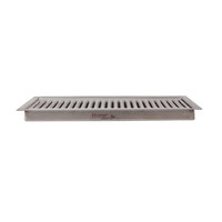12"x5" Flush Mount Drip Tray with Drain