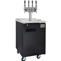 Nitro Coffee Commercial Kegerator - 4 Faucets Tower