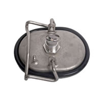 Keg Lid - Reconditioned - Racetrack Style / 