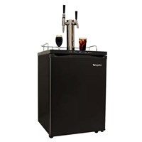 Cold Brew & Nitro Coffee Kegerator with Temp Display - 2 Faucets / 