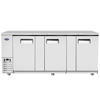 Atosa 90-in Stainless Steel Back Bar Cooler / 90'' Back Bar Cooler - S/S