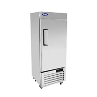 Atosa Upright Refrigerator (Low Height - 63-1/4-in) / One Door - Bottom Mount