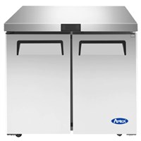 Atosa Undercounter Refrigerator - 36-in Wide/Two Door / 36" Undercounter-Refrigerator