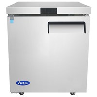 Atosa Undercounter Refrigerator - 27-in Wide/Left Hinged / 27'' Undercounter-Refrigerator Left Hinged