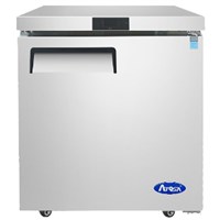 Atosa Undercounter Refrigerator - 27-in Wide/Right Hinged