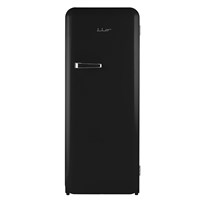 Retro Refrigerator - Single Door w/ Freezerette (Jet Black / 10 cu. ft.) / Retro Refrigerator - Single Door w/ Freezer (10CF)