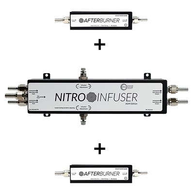 NitroNow Nitro Infuser Pro "Turbo Pack" (Dual Infuser + 2 AfterBurners)