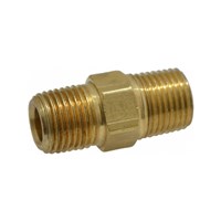 Brass Nipple - Left Hand Adapter For Attaching Add-A-Bodies (TAPRITE) / Brass Nipple - Left Hand Adapter