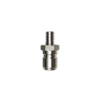 Stainless Steel Male Quick Disconnect to 3/8" Barb