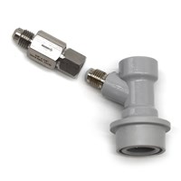 1/4" FFL Outlet x 1/4" MFL Inlet Check Valve (Stainless Steel) (Alternate View 3)