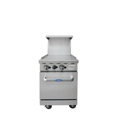 CookRite 24-in Wide Griddle w/ 20-in Wide Oven 2 Oven Racks (Casters Included) (Alternate View 1)