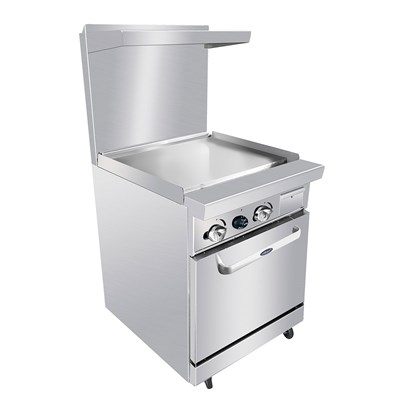 CookRite 24-in Wide Griddle w/ 20-in Wide Oven 2 Oven Racks (Casters Included) (Alternate View 5)