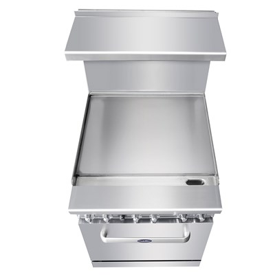 CookRite 24-in Wide Griddle w/ 20-in Wide Oven 2 Oven Racks (Casters Included) (Alternate View 6)