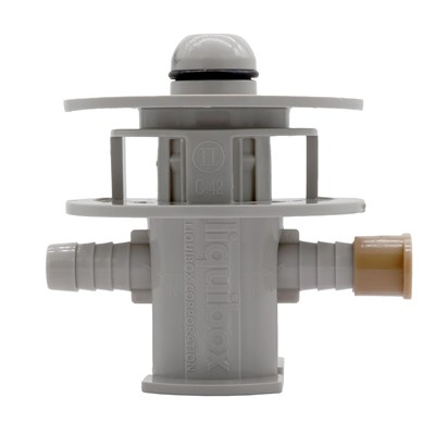 BIB Bag Connector - Clip On with Plastic Barb (QCD II) (Alternate View 3)