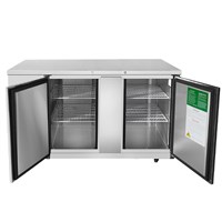 Atosa 69-in Stainless Steel Back Bar Cooler (Alternate View 2)