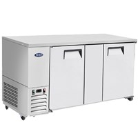 Atosa 69-in Stainless Steel Back Bar Cooler (Alternate View 3)