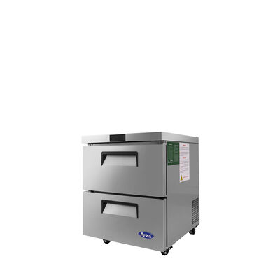 Atosa MGF8420GR 27-Inch Undercounter Freezer, 2 Drawers (Alternate View 3)