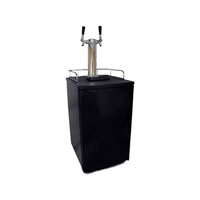 Kegerator - 2 Faucet Tower Homebrew Kegerator (Alternate View 1)