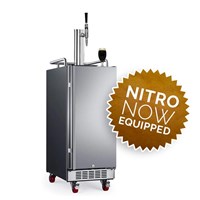 15" Compact Single Faucet Nitro Coffee Stainless Steel Empowered Kegerator (Alternate View 2)