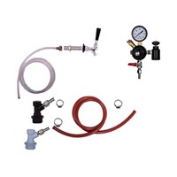 Refrigerator Keg Kit for 20oz Tank - Single Tap - BALL LOCK