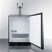 Summit 24" Wide Built-In Dual Tap Cold Brew Coffee Kegerator (ADA Compliant) (Alternate View 3)