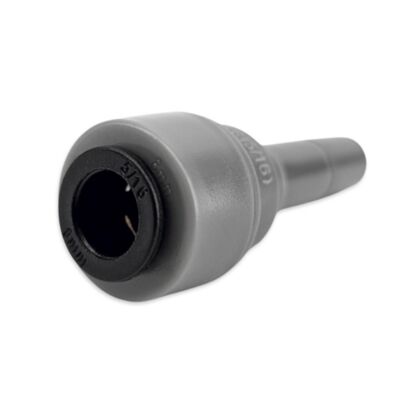 Duotight Push-In Fitting | 9.5 mm (3/8") Male Stem x 8 mm (5/16") Female Reducer (Alternate View 1)