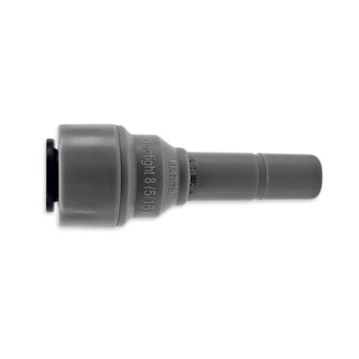 Duotight Push-In Fitting | 9.5 mm (3/8") Male Stem x 8 mm (5/16") Female Reducer (Alternate View 2)