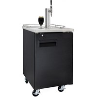 Nitro Coffee Commercial Grade Kegerator - Single Stout Faucet (Black/Ball Lock) / Kegerator - Single Stout Faucet (Black/Ball Lock)
