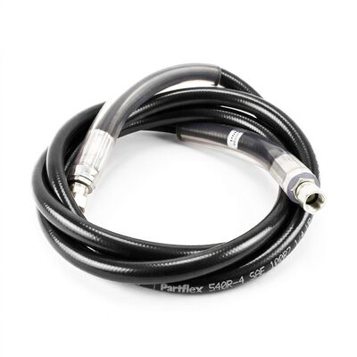 6' High Pressure Gas Hose - 1/4" MFLs (Alternate View 2)
