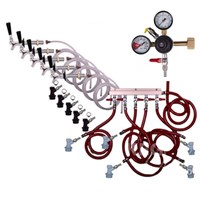 Refrigerator Keg Kit - 5 Tap - BALL LOCK (Alternate View 1)