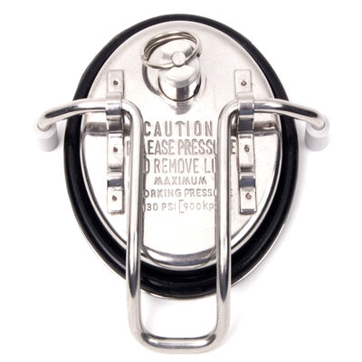 Cornelius Keg Lid Replacement - New with Pull-Top Relief Valve (Alternate View 2)