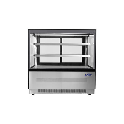 Atosa RDCS-48 48-Inch Square Glass Refrigerated Display Case (Alternate View 1)