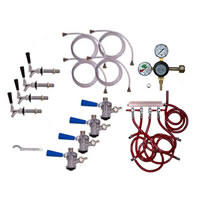 Taprite Kegerator Conversion Kit - 4 Taps / 